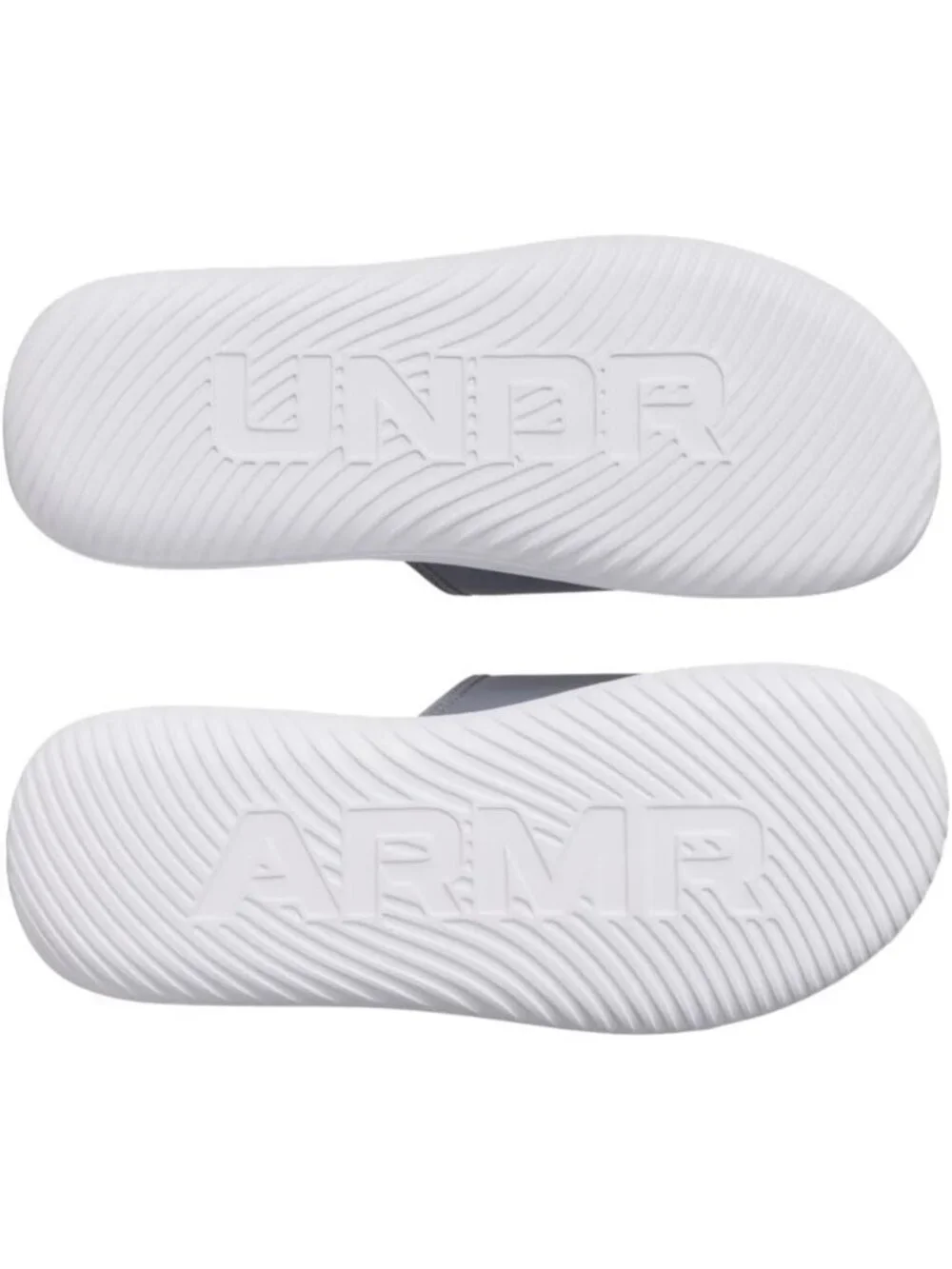 Men's Titan Grey Ignite Pro Slide Comfort Soft Rubber Slip On Flat Sandal Shoes